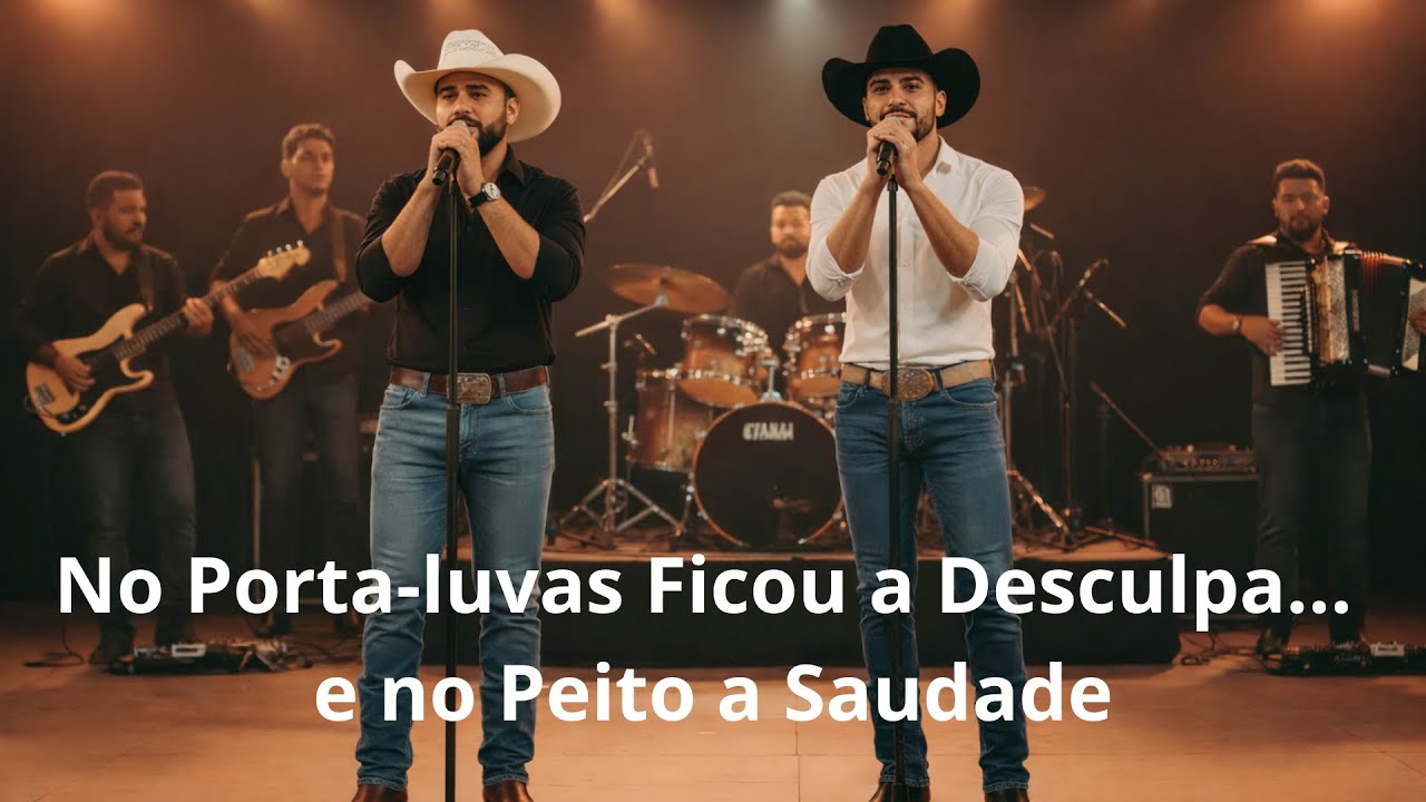 No Porta‑luvas Ficou a Desculpa… e no Peito a Saudade