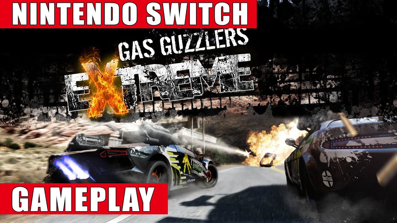 Gas Guzzlers Extreme Nintendo Switch Gameplay