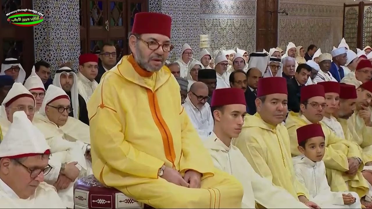 لقطات ظريفة لولي العهد مع أمير المؤمنين خلال إحياء ليلة القدر