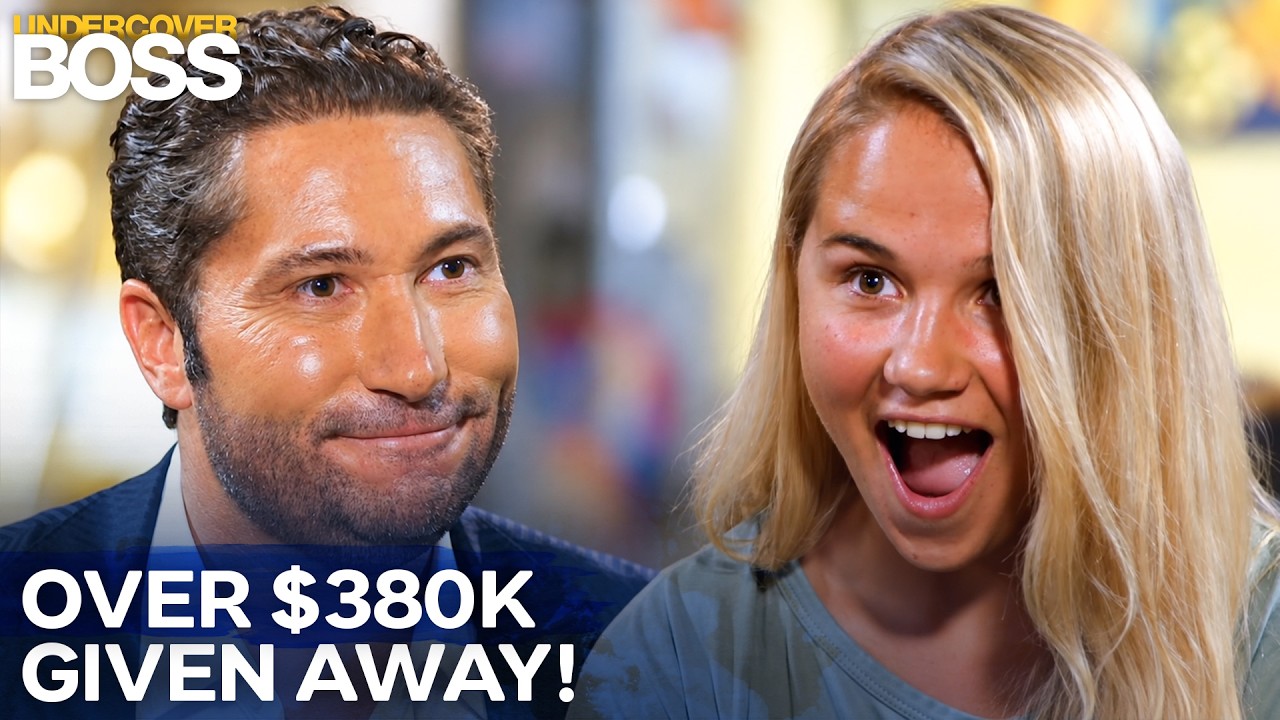 CEO Rewards His Employees With Over $380K! | Undercover Boss USA