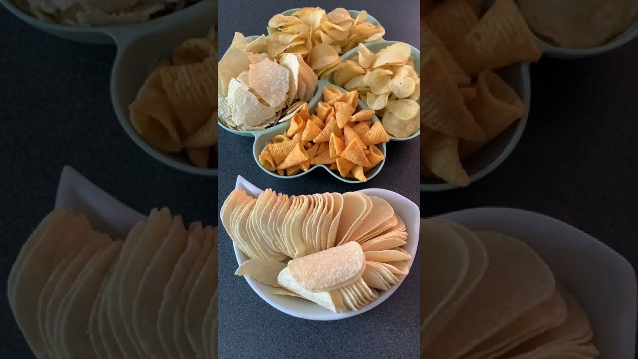 Filling platter with LAYS chips | Requested | ASMR #teamfilger
