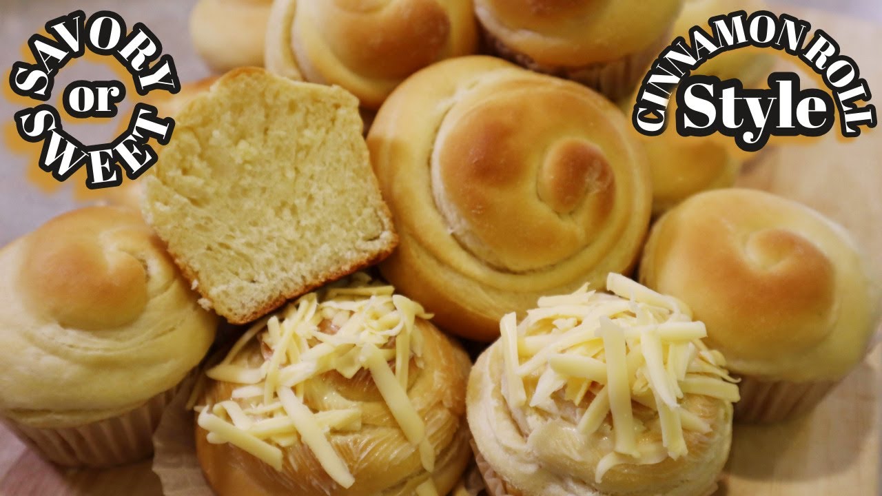 Best Savory or Sweet Cinnamon Roll-Style Bread: The Most Versatile & Fun Bread for Kids & Adults