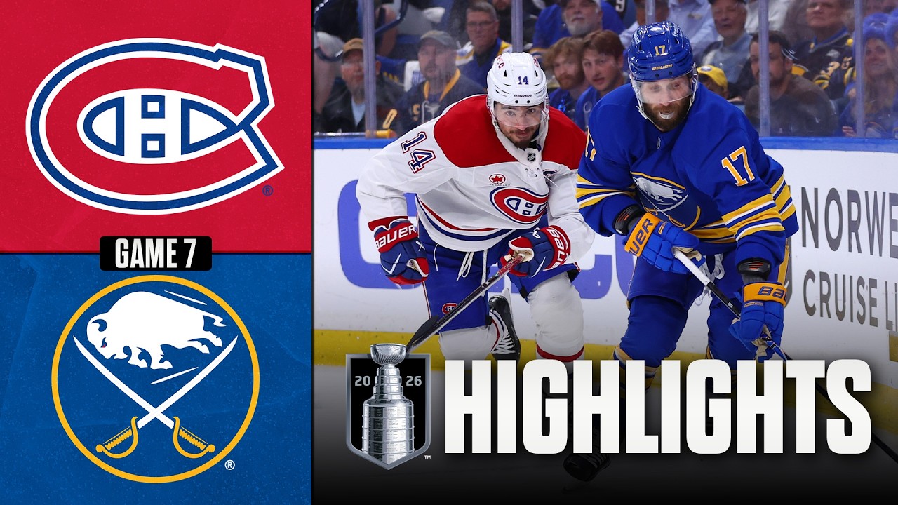 Canadiens vs. Sabres | NHL Playoff Highlights | Game 7 | May 18, 2026