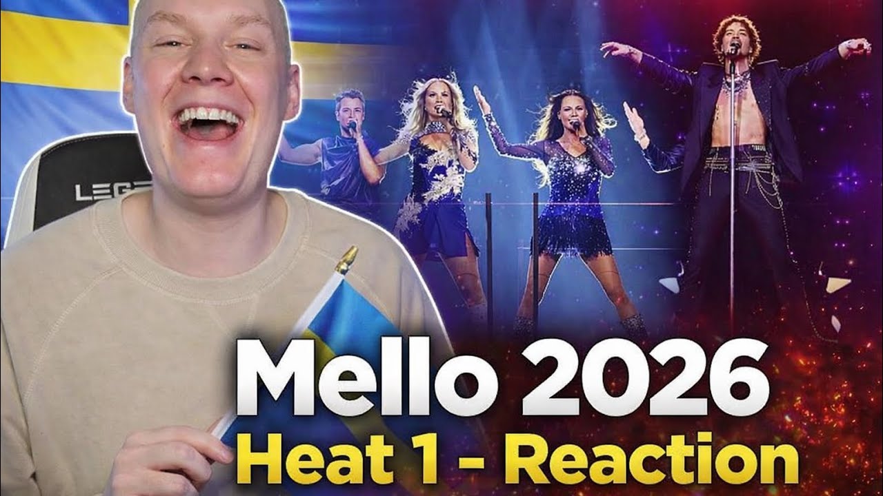 MELODIFESTIVALEN 2026 - HEAT 1⎥REACTION🇸🇪
