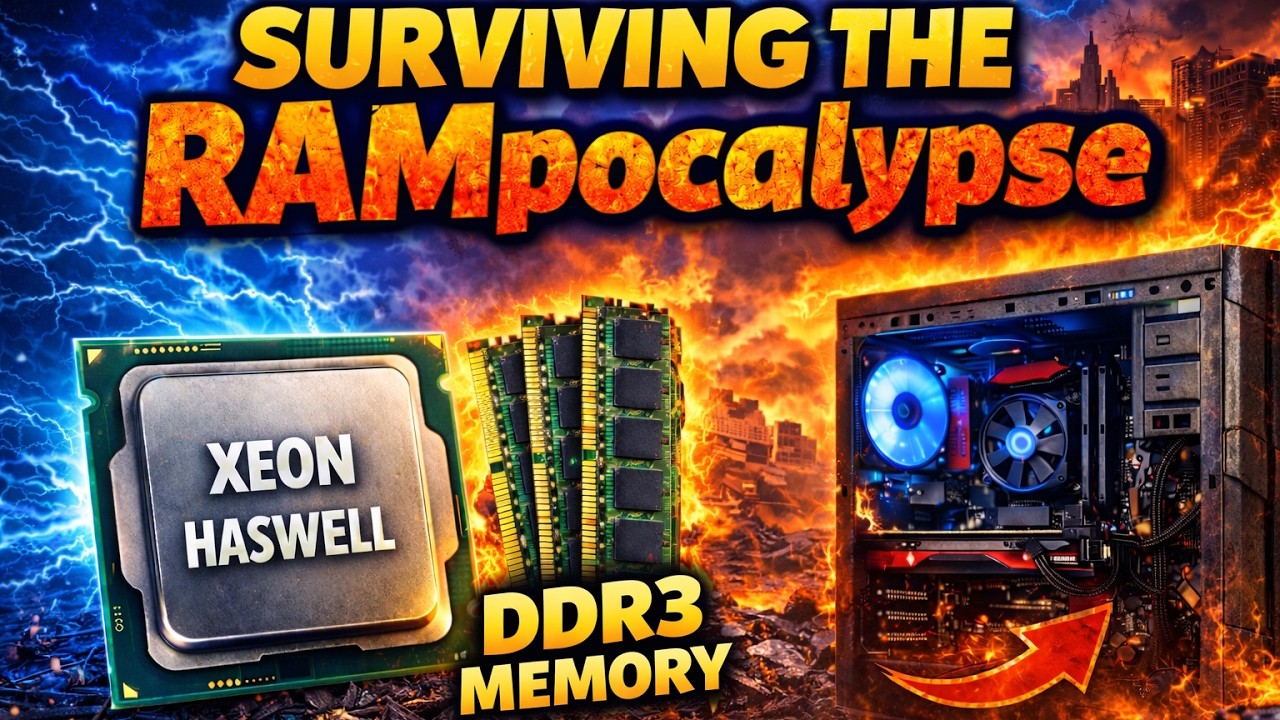Building a $300 Gaming PC in 2026 with a 10-Core Server CPU and DDR3 Memory