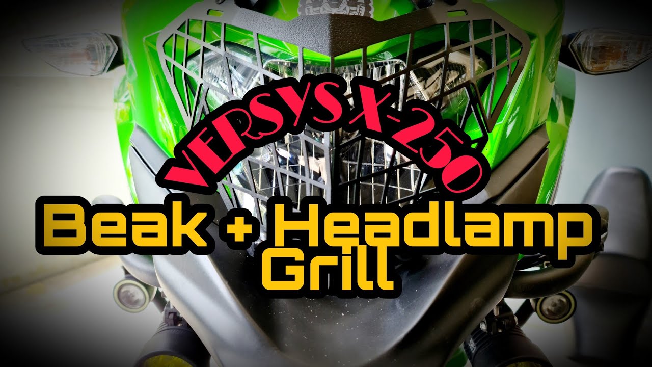 Versys-X 250 | Beak & Headlamp Grill