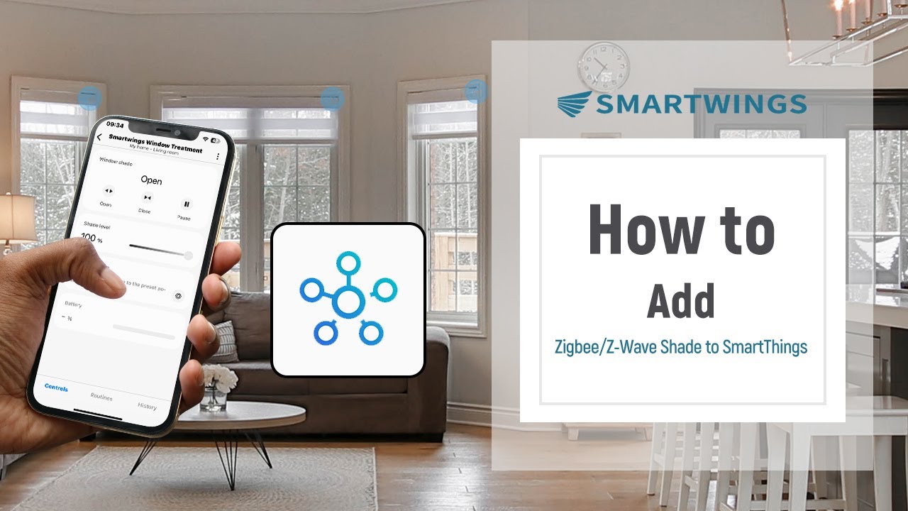 Smart | How to Add Zigbee/ Z-Wave Shade to SmartThings