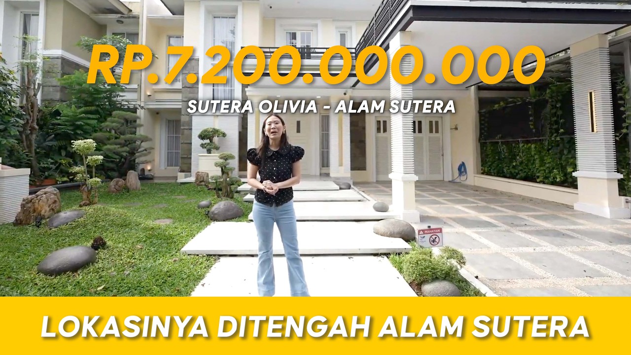 Sutera Olivia Lokasinya Ditengah Kota Alam Sutera Lingkungan nya Sejuk Banget | Eps. 577