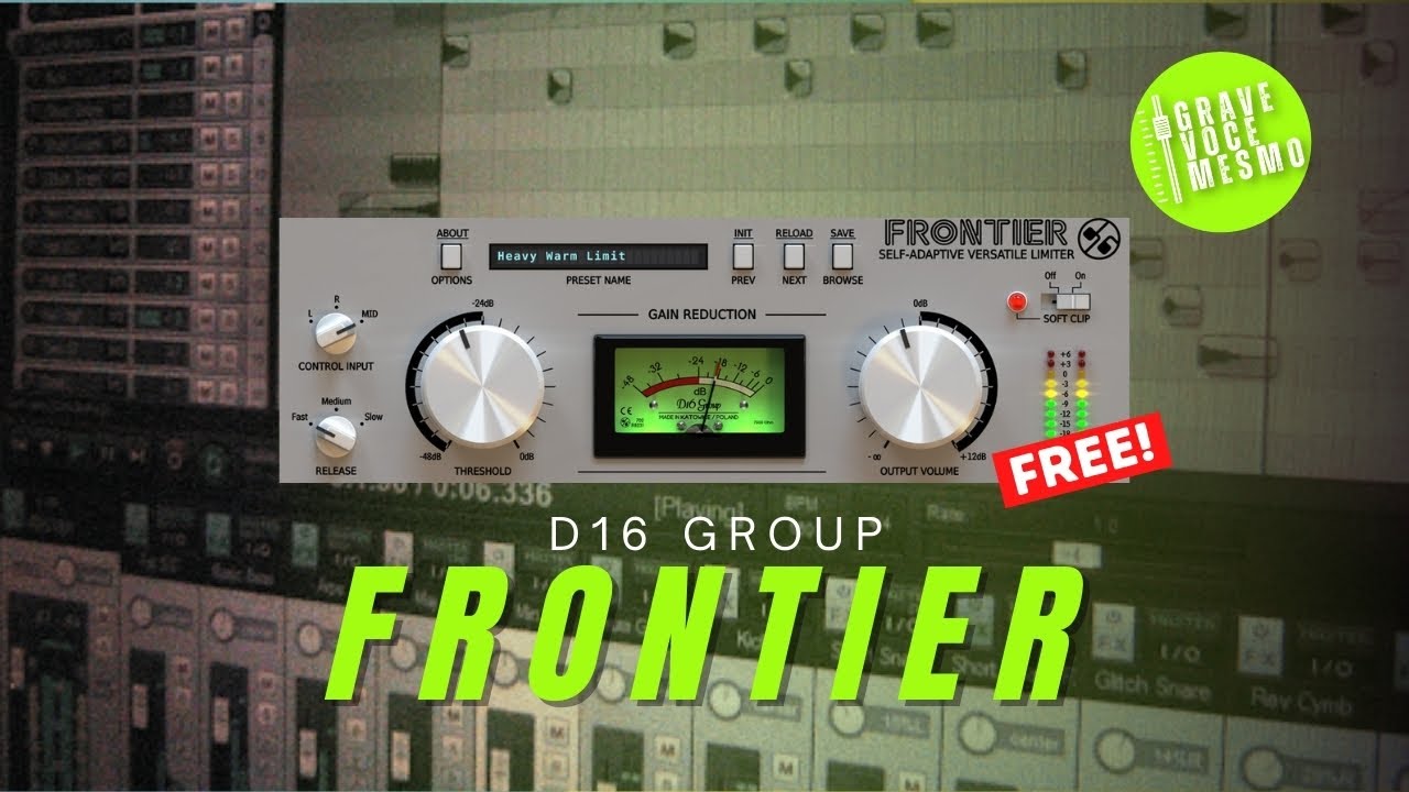 D16 Frontier Limiter - Um Limiter GRATUITO Simples e muito Eficaz