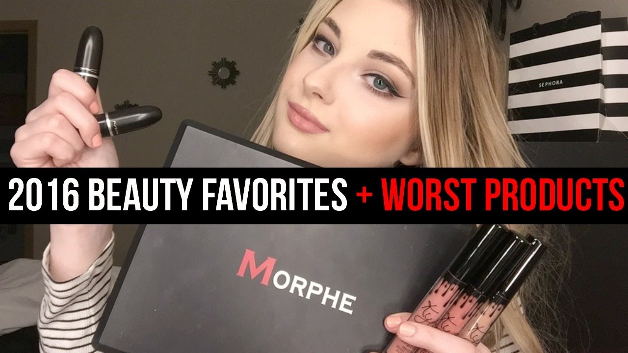 2016 BEAUTY FAVORITES + WORST PRODUCTS | Taylor Fischer