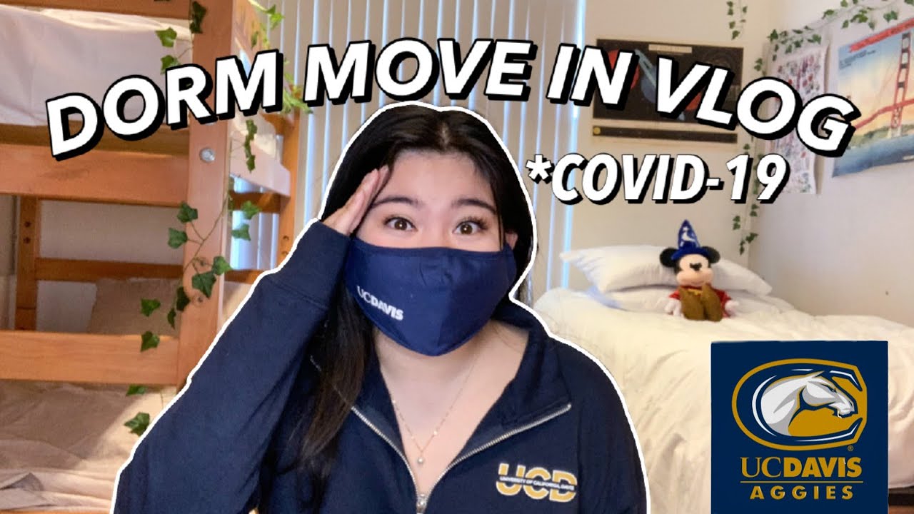 Moving out at 18 and Going to College // UC Davis Dorm 2021