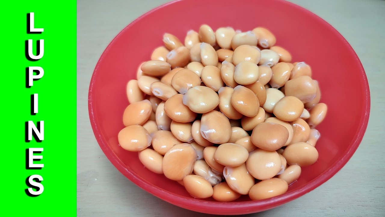 Lupines / Chochos / Altramuces - LA RECETA!