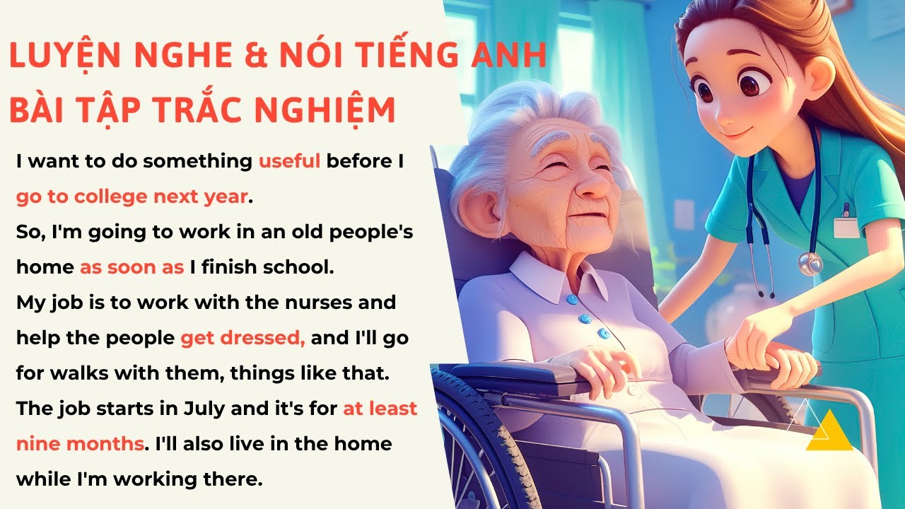 LUYỆN NGHE TIẾNG ANH - LUYỆN NÓI TIẾNG ANH HIỆU QUẢ/ Học từ vựng, phát âm, bài tập trắc nghiệm