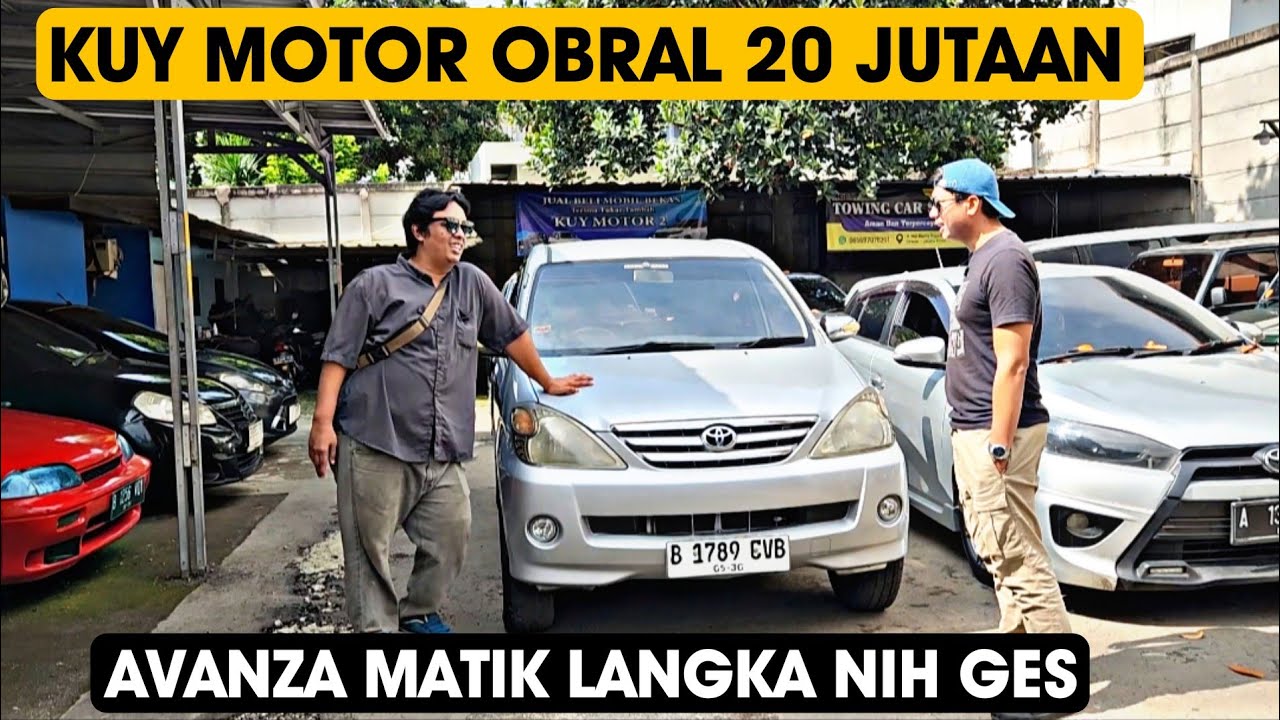 KUY MOTOR Jual Mobil Bekas Murah Bangett nih... Ada Stok Avanza Matik Langka dan Bus Termurah ni Ges