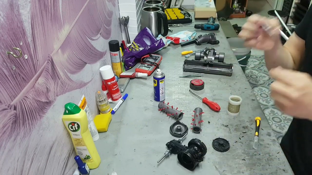 Dyson Turbo Başlık dönmeme sorunu ve tamiri