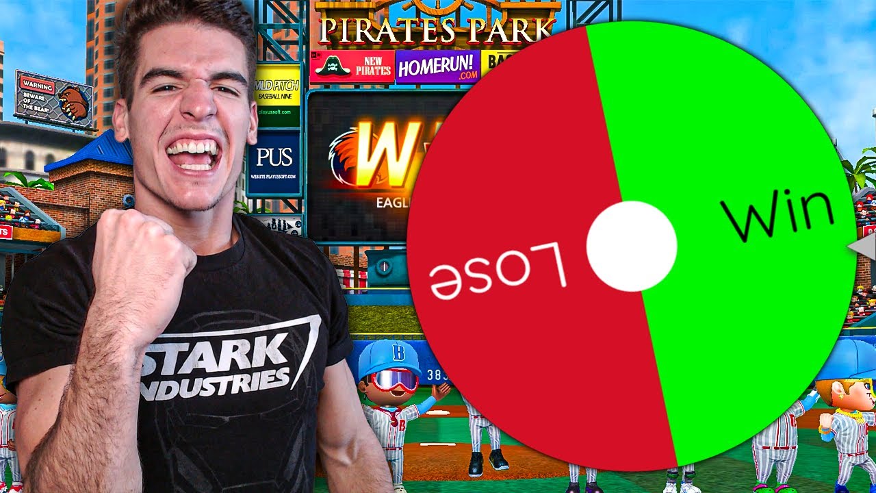 I BEAT THE WHEEL IN BASEBALL 9!