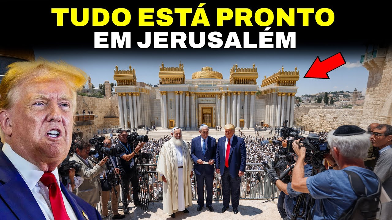 A Profecia Final Come&ccedil;a 📜 O Terceiro Templo Est&aacute; Prestes a Surgir em Israel