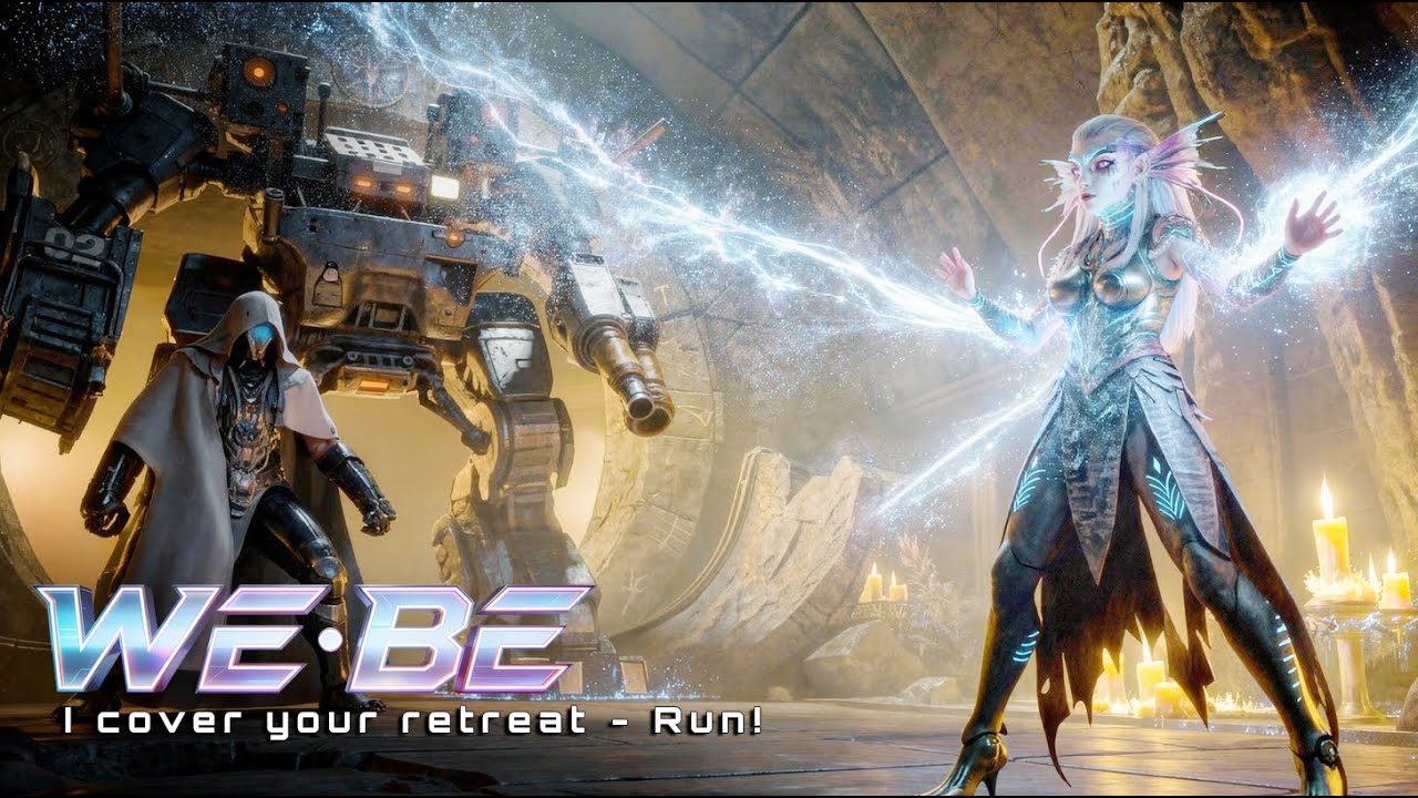 WE•BE | I Cover Your Retreat. Run! | The Omega Prophecy | Sci-Fi film