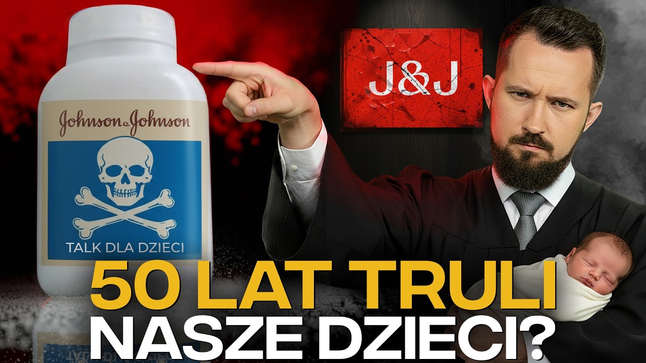 MROCZNA STRONA Johnson & Johnson: PUDER ZABIJAŁ od 50 LAT? (Wiedzieli o tym!) #BizON