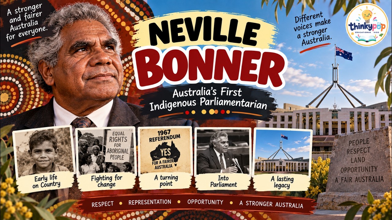 Neville Bonner for Kids | Australia&rsquo;s First Indigenous Parliamentarian #NevilleBonner