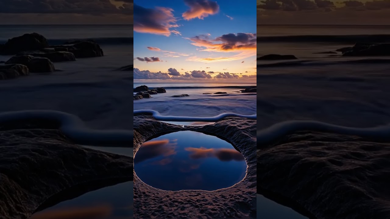 Amazing ocean sunrise ￼🌅🥰🌊 