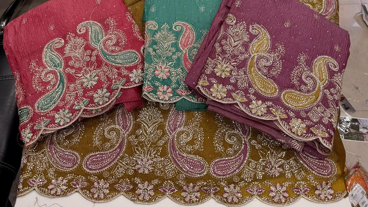 fandi silk के पार्टी वियर सूट 🥳🥳Order no 7988876323