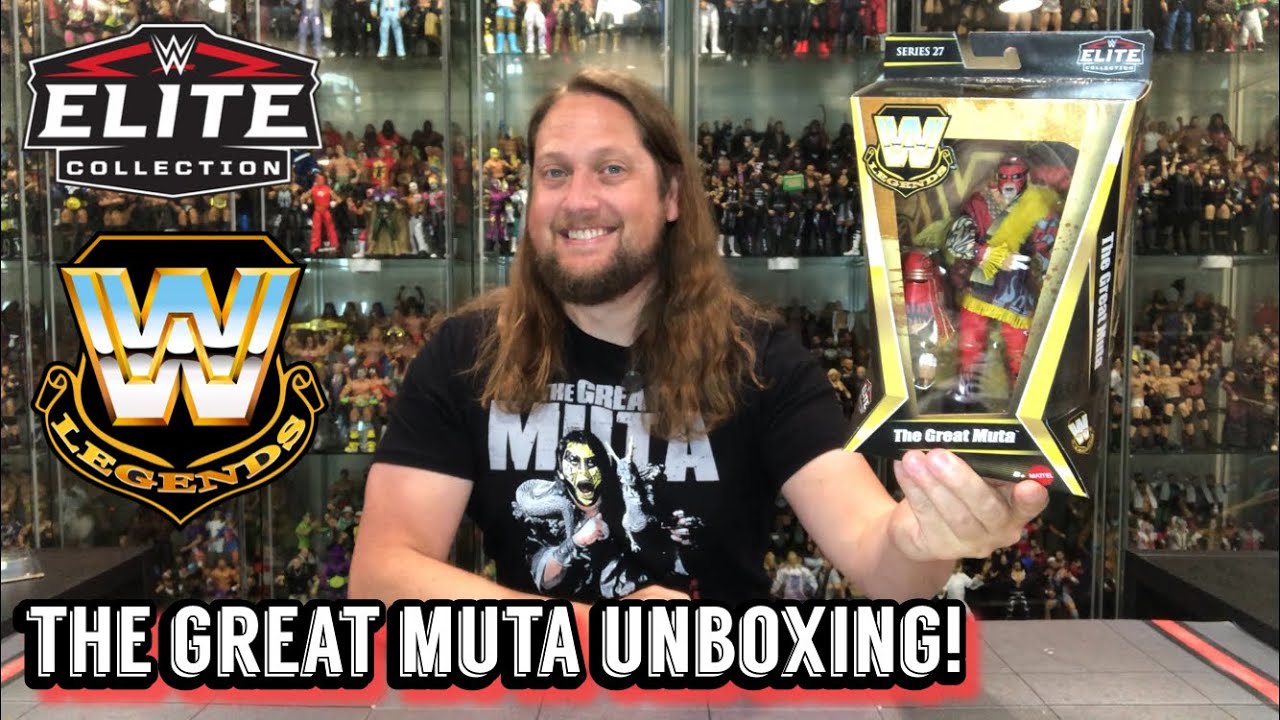 The Great Muta WWE Legends 27 Unboxing & Review!