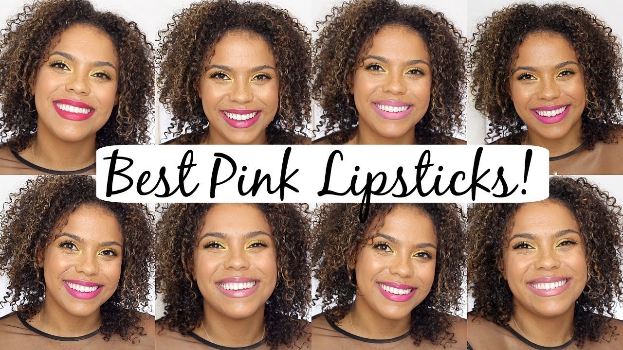 BEST PINK LIPSTICKS FOR BROWN SKIN/NC42 - My Favorite Pink Lipsticks!!