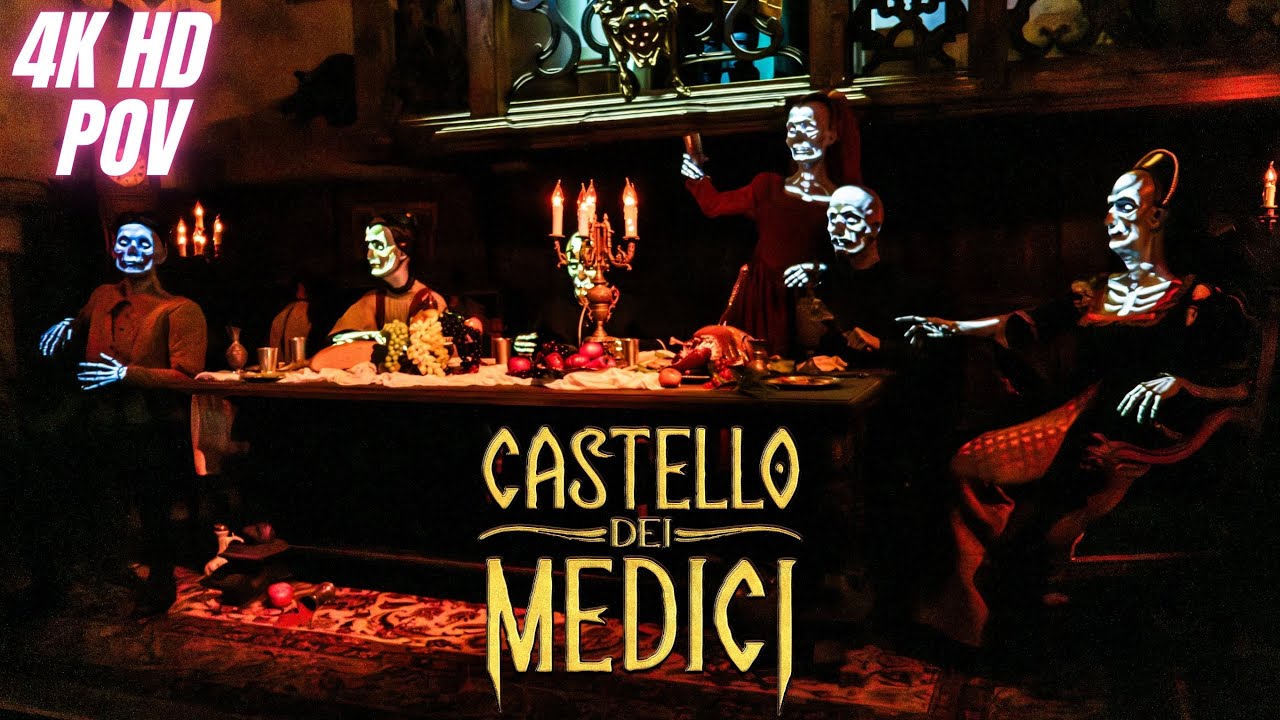 Castello Dei Medici 4K On-Ride POV - *NEW* at EUROPA PARK