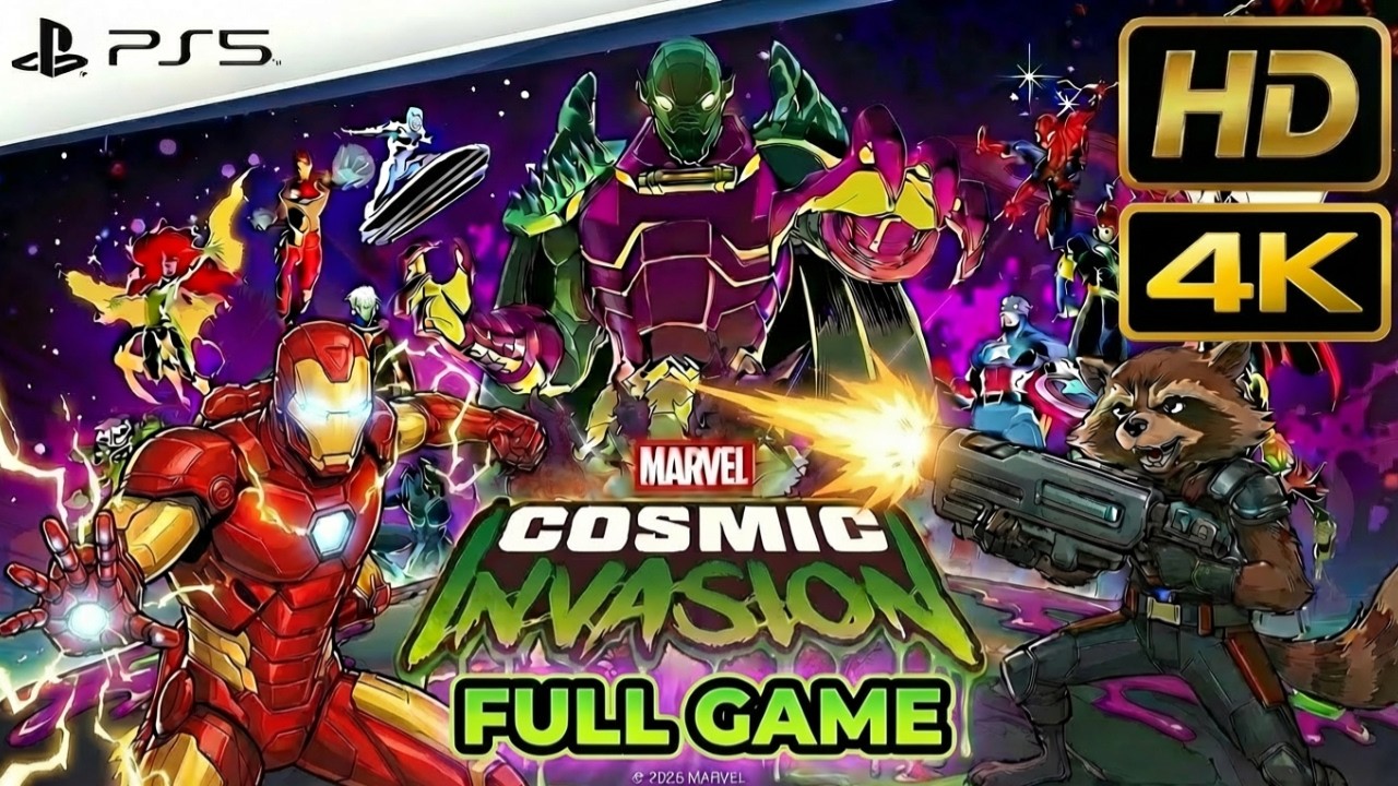 FULL GAME Marvel Cosmic Invasion: 100% Complete Walkthrough | No Commentary [HD]