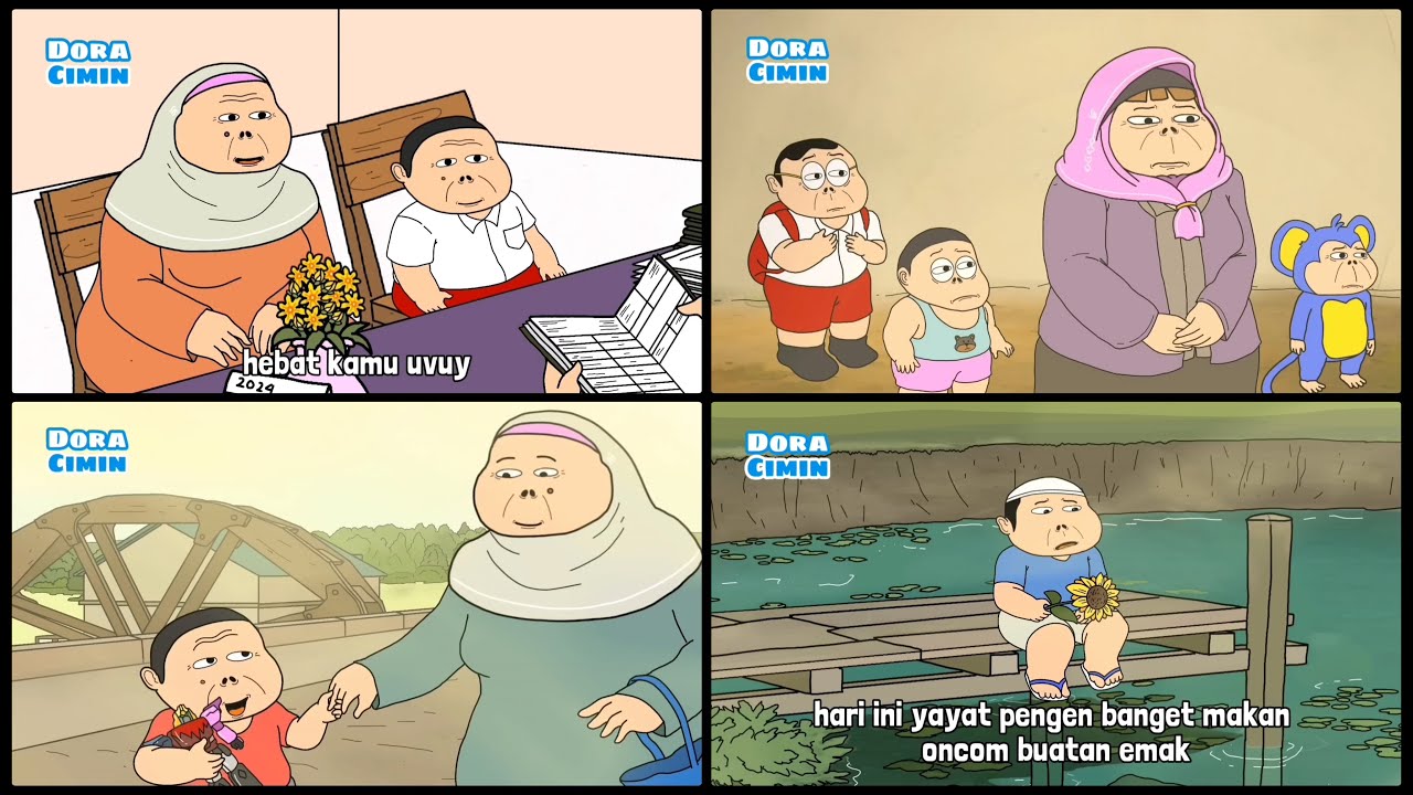 Kompilasi Bunga Matahariku - Animasi Doracimin