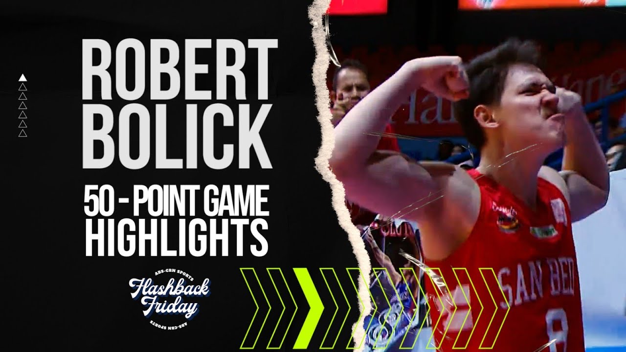 Robert Bolick 50-point game highlights | Flashback Friday