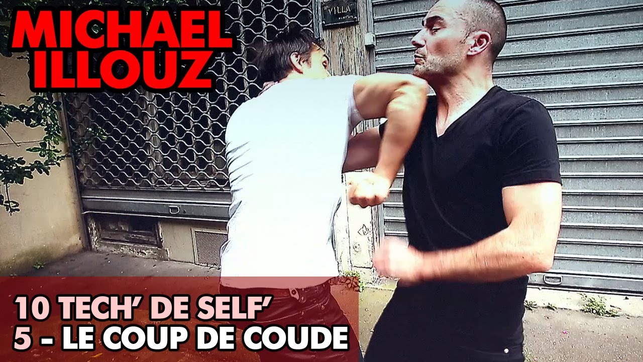 Le coup de coude, technique de self-défense par Michaël Illouz (5/10)