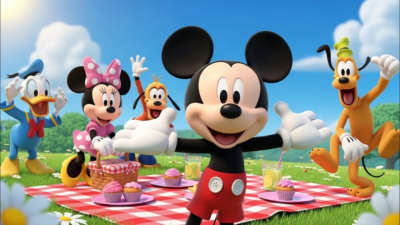Mickey Mouse and Friends Picnic Adventure | Fun Day Outdoors with Disney Friends