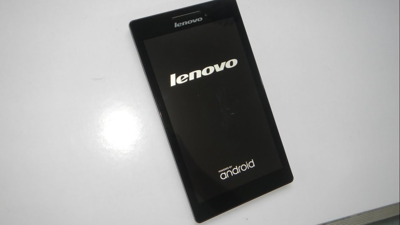 Lenovo Tab 2 A7 10 Tablet Factory Data Reset