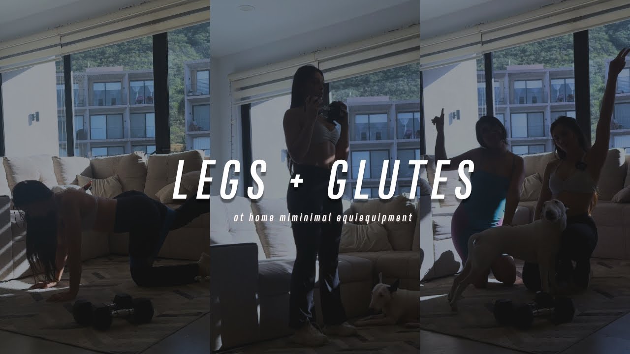 BOOTY + LEGS AT HOME 🍑 | Minimal Equipment | Circuit Workout