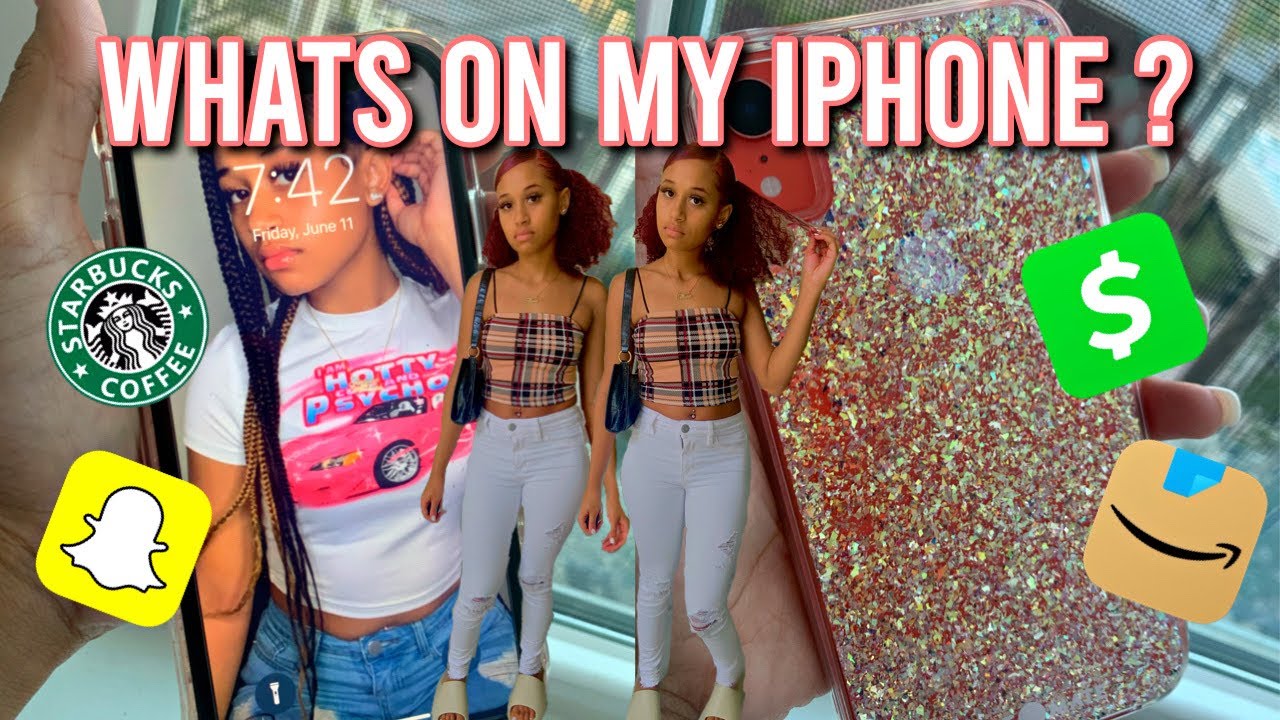 WHATS ON MY IPHONE 📲 🦋