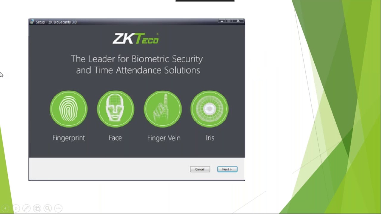 ZKBiosecurity3 0 5 0 South Africa Training  Part 1