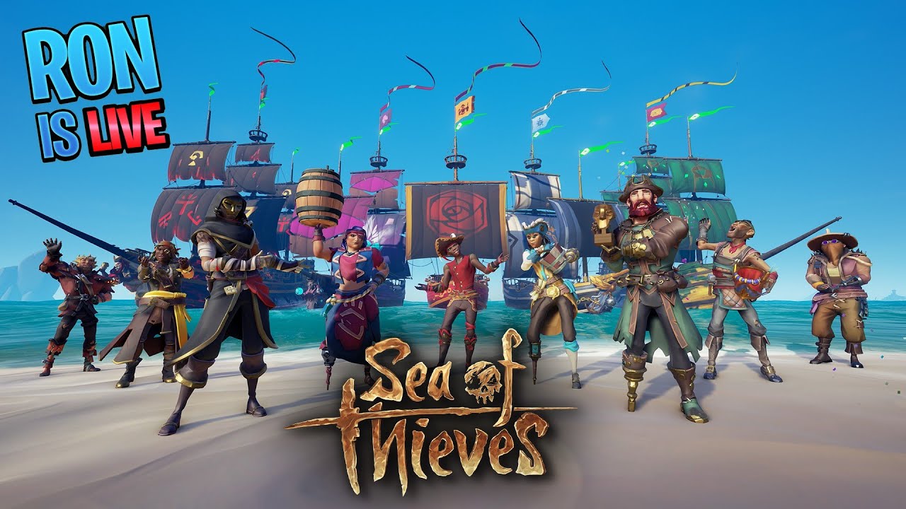 🔴SEA OF THIEVES | LET'S HAVE SOME FUN WITH RON & FRIENDS