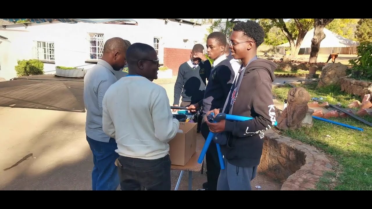 Viagem competição de Robótica Harare 2025