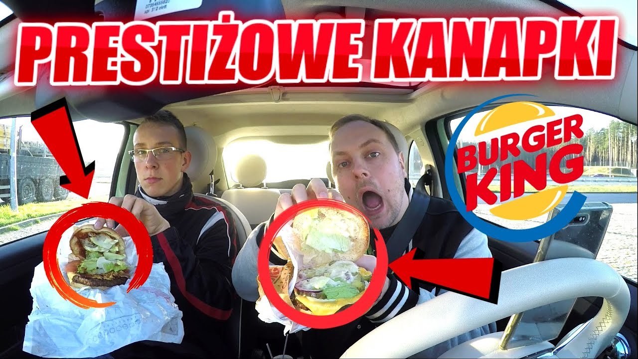 NAJDROŻSZE PRESTIŻOWE KANAPKI W BURGER KING TEST