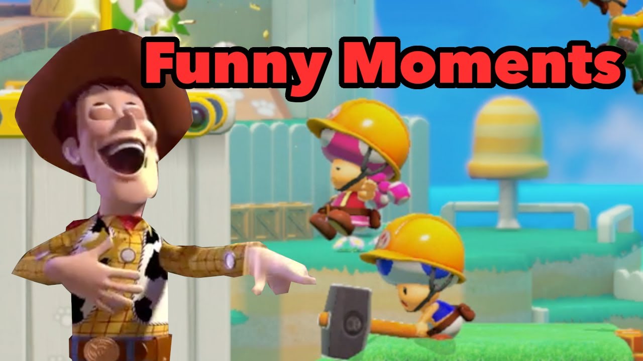 Toadette Gets Bullied | Funny Moments in Super Mario Maker 2