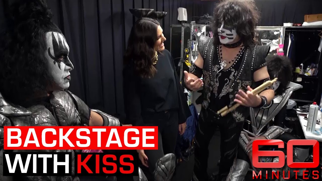 Backstage with KISS on their last ever world tour | 60 Minutes Australia