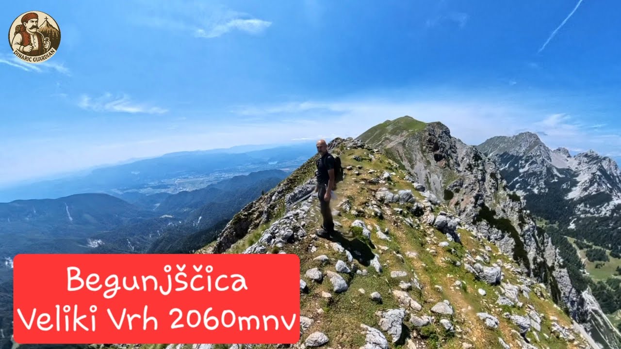 Planina Begunjščica u masivu Karavanki, Ljubelj- Veliki Vrh 2060mnv