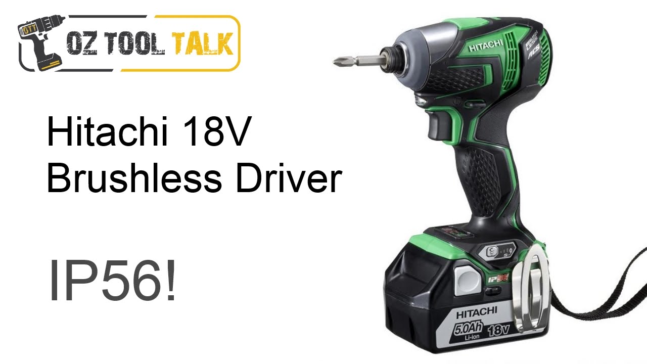 Hitachi 18V Brushless IP56 Impact Driver - wh18ddl