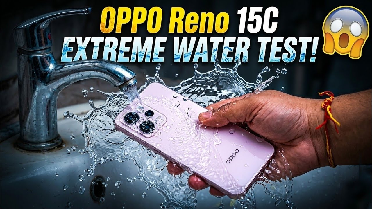 OPPO RENO 15C WATER TEST