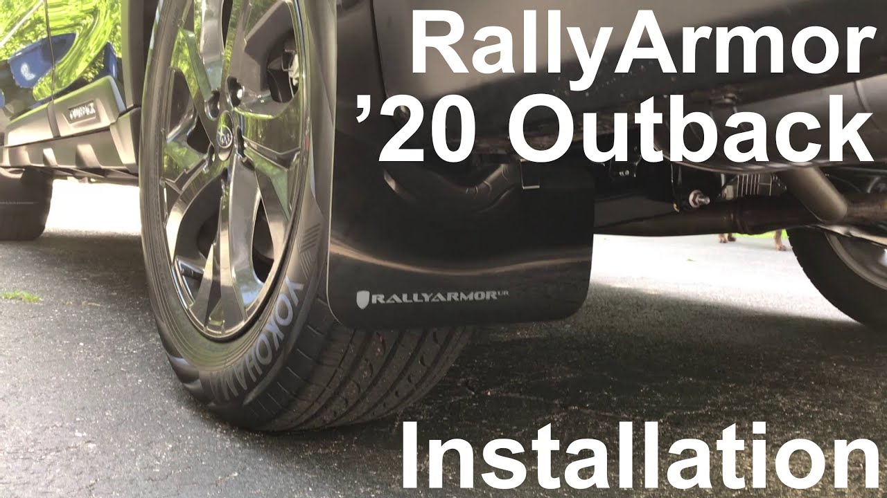 RallyArmor &rsquo;20 Outback Install