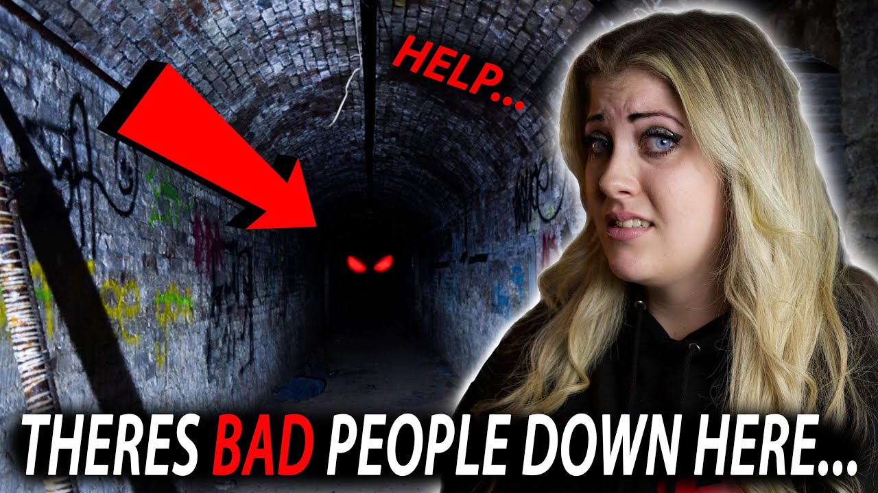 CHASED OUT BY A GANG?! INSIDE LONDONS ABANDONED WW2 DEEP LEVEL SHELTER| COULDSTON & DEEPDENE BUNKER!