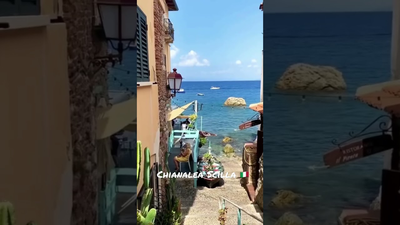 📍Chianalea Scilla Calabria 🇮🇹 #shorts #calabria #italy