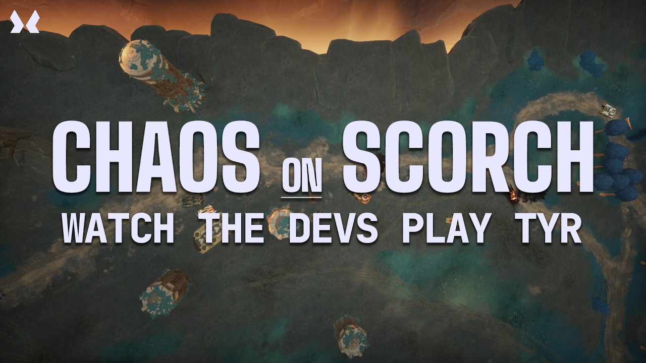 Tyr Gameplay | Watch the devs battle on Scorch